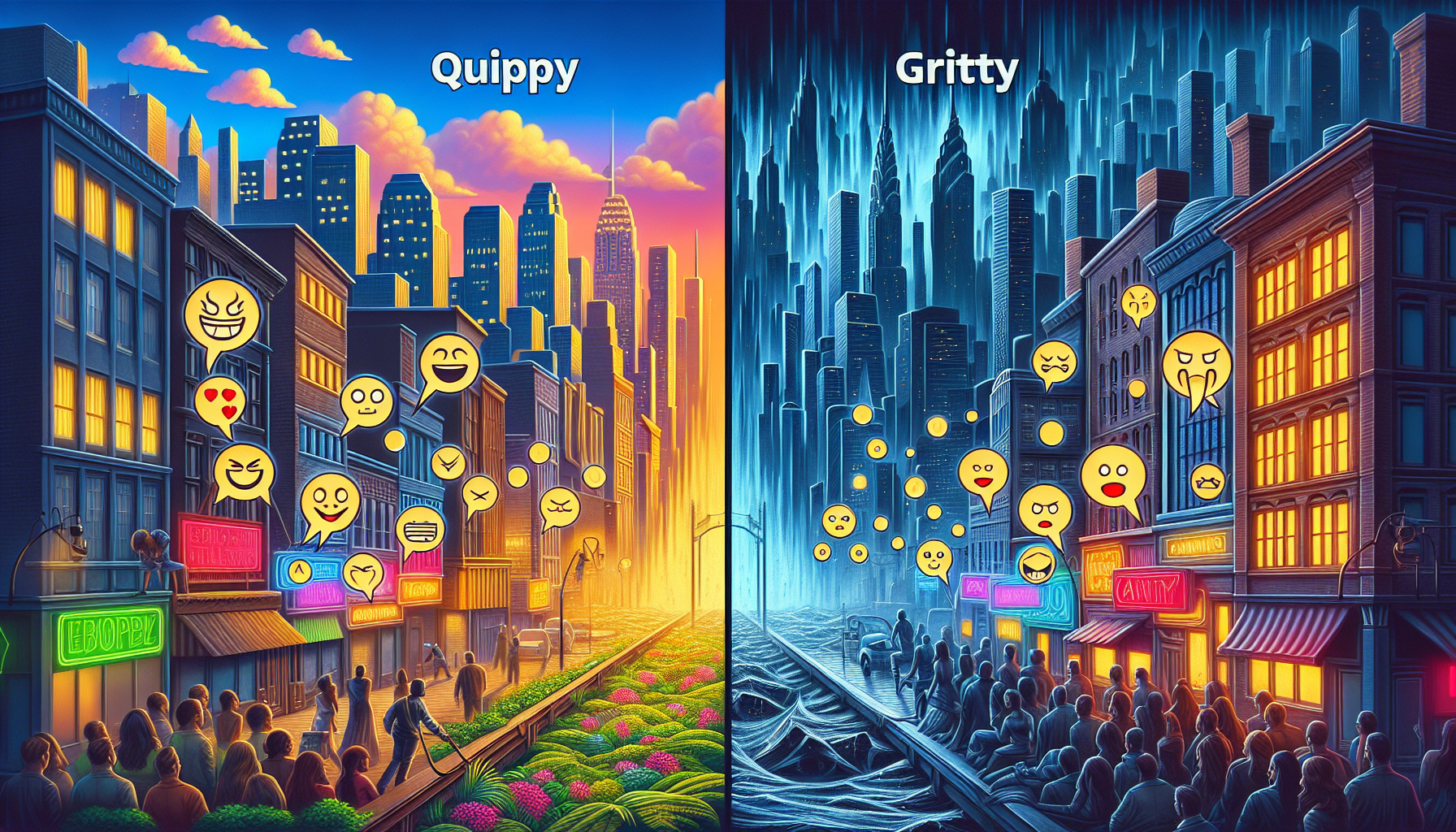 The Impact of Quippy vs. Gritty Dialogue on Action Films