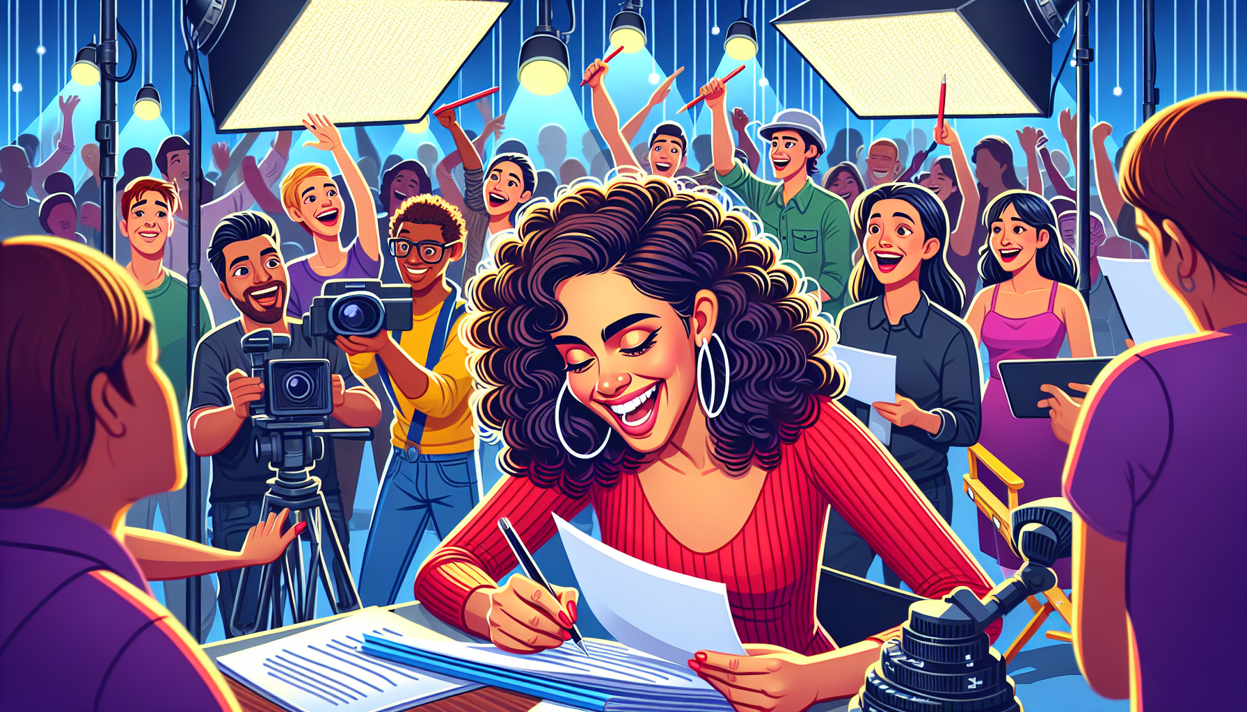 Michaela: Rising Star as Screenwriter and Actress