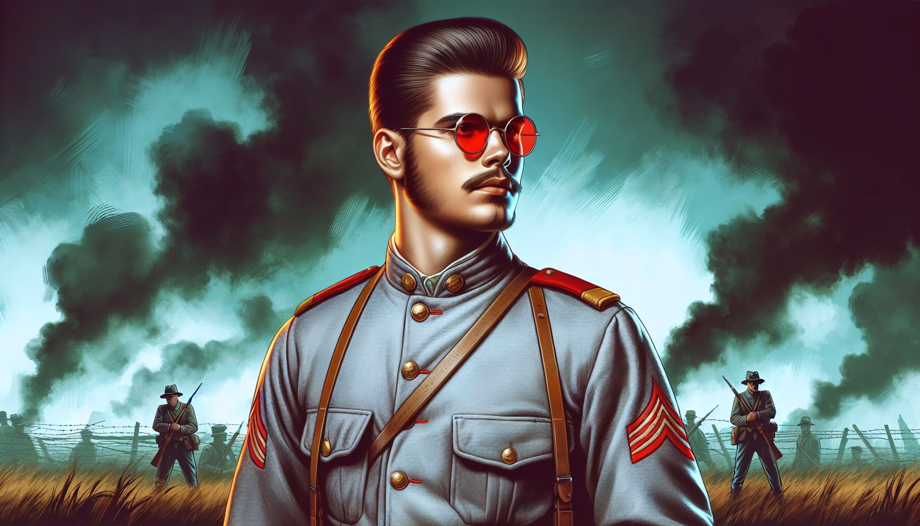 Why is Jesse Plemons Sporting Red Sunglasses in ‘Civil War’?