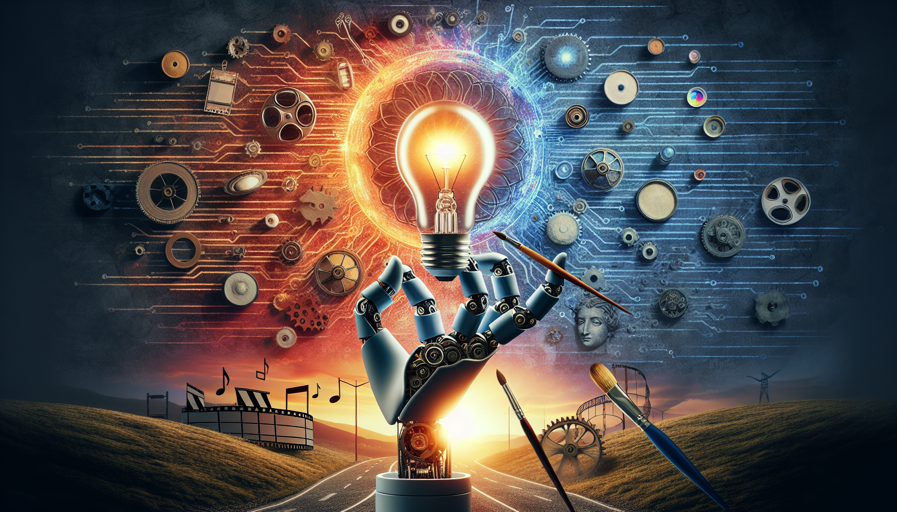 The Elevation of Creativity: AI’s Transformative Role in Entertainment and Marketing